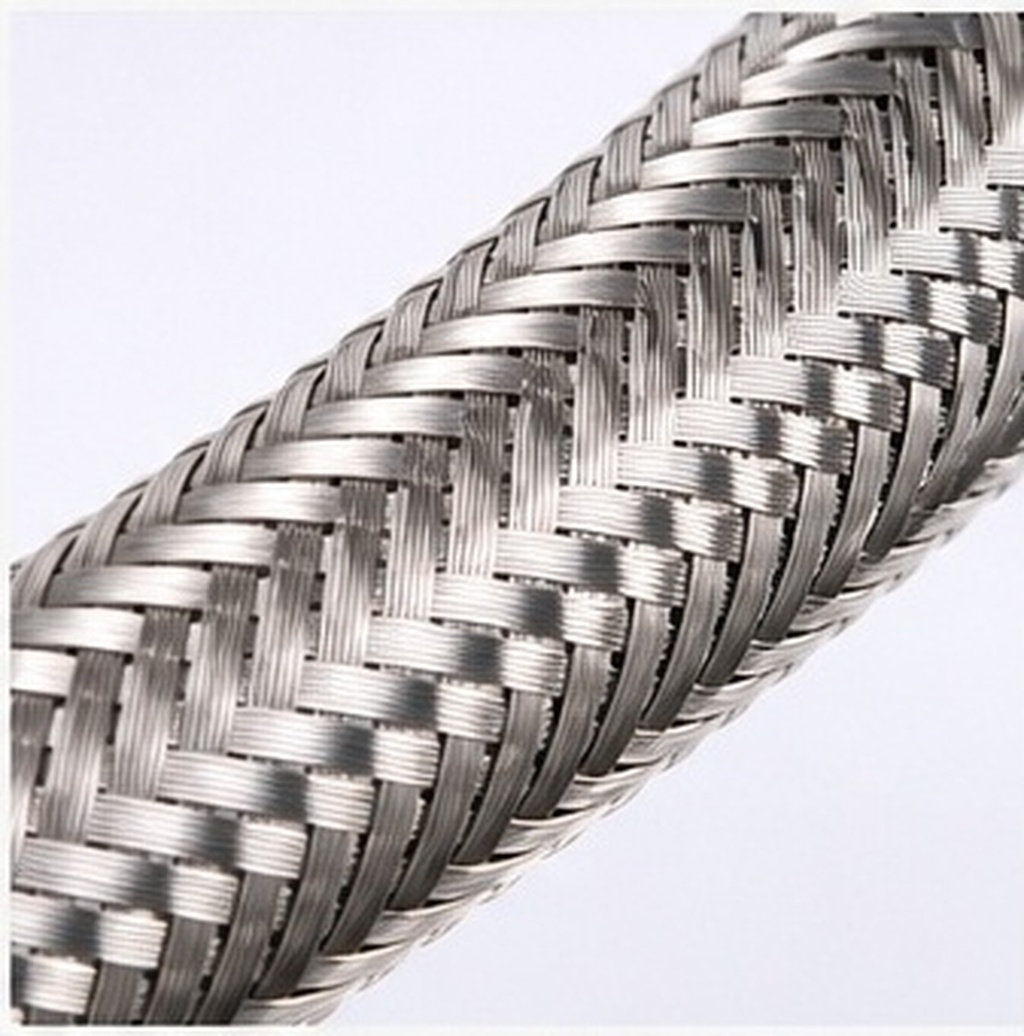 Flexible Hose Braided - Tubo per Compressore d'Aria Intrecciato in