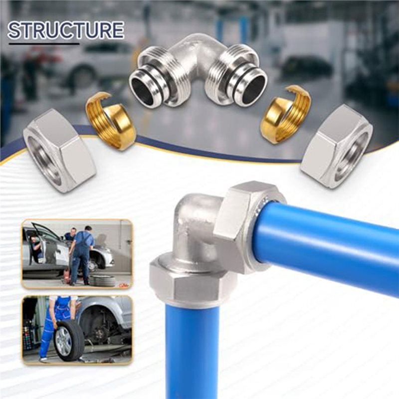 Raccordi per tubi dell'aria in - Compression Fitting Brass recensione e prezzo