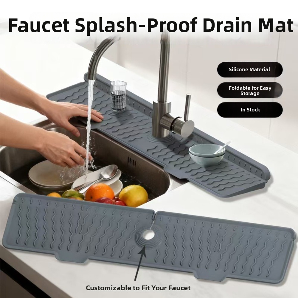 Nuovo Tappetino in Silicone pe - Silicone Tap Washer recensione e prezzo