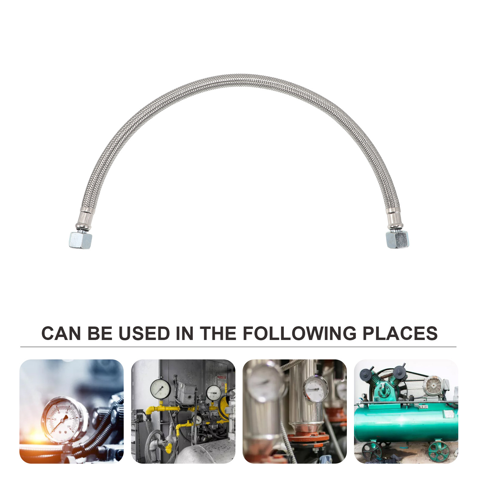 Tubo per Compressore d'Aria In - Flexible Hose Braided recensione e prezzo